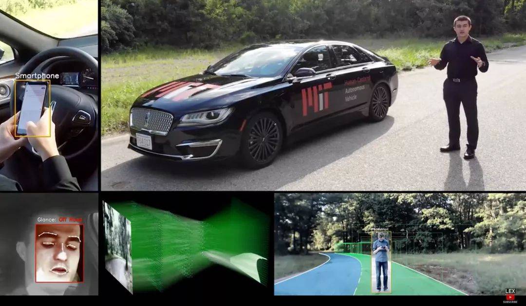 MIT 进行的「人机共驾」研究，右上角为试验车辆「Black Betty」| MIT 