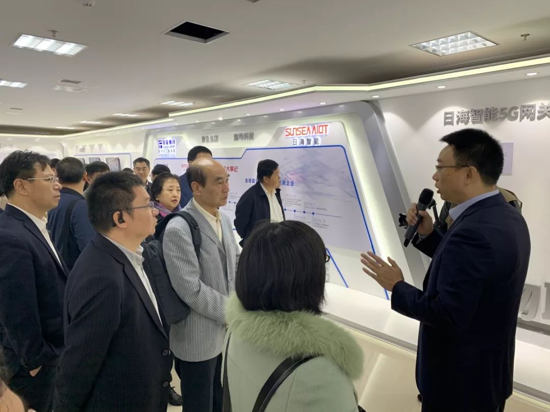 深入 潍坊ai物联网产业园 潍坊高新花园智慧社区项目 参观交流