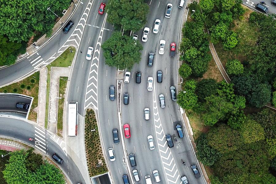 交通 馬路 車,智慧城市,智慧交通