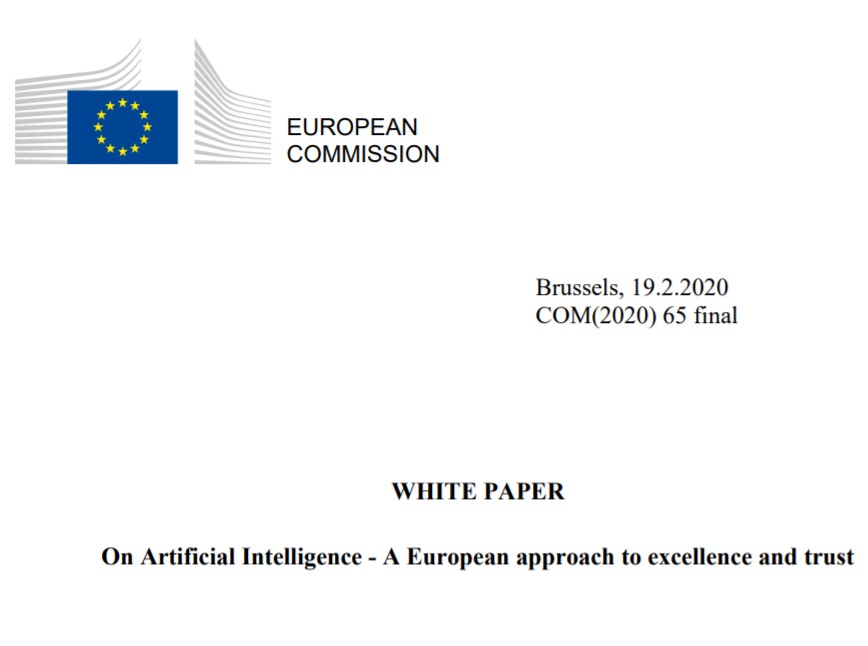 欧盟2020人工智能白皮书