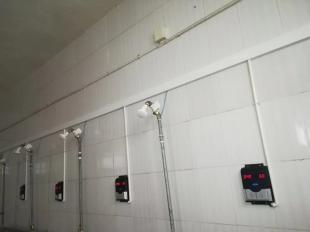 洗澡控水器浴室打卡水控机IC卡洗澡控制器