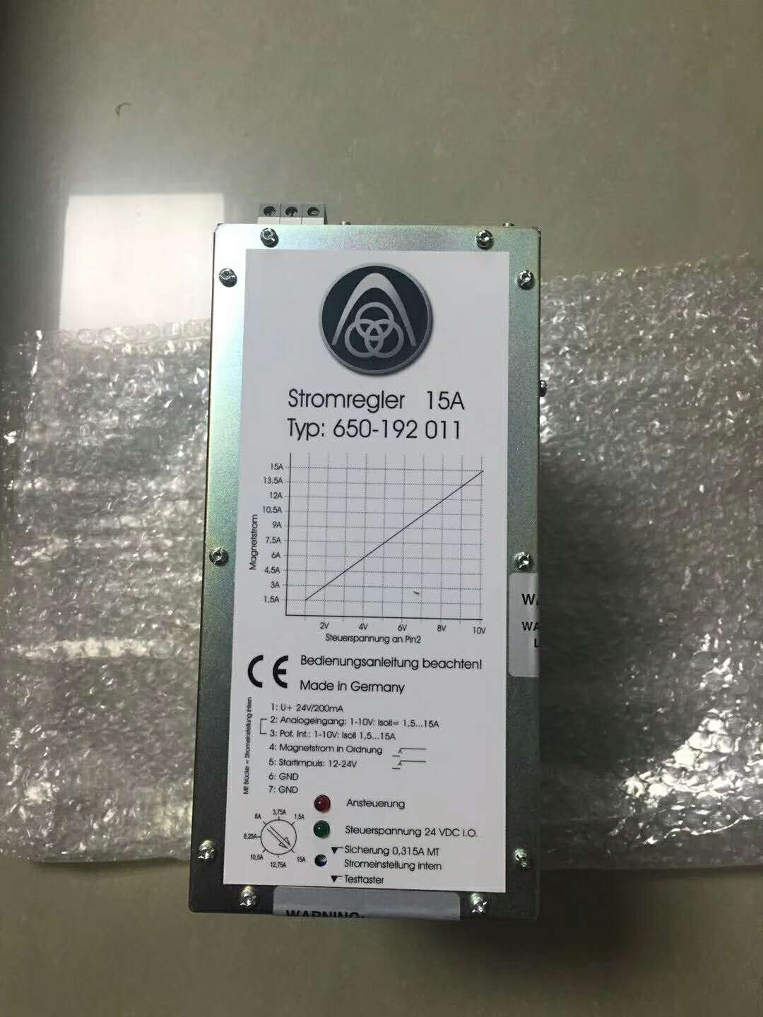 德国STROMREGLER品牌650-192-011电磁功率控制器