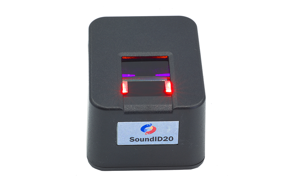 palm scanner平面单指采集仪，活体单指指纹采集设备SoundID20