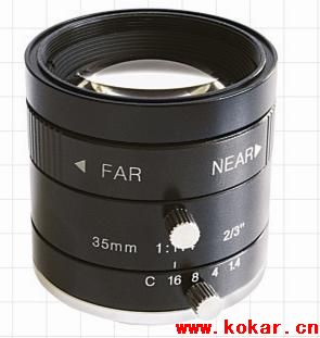 KOKAR 35mm手動光圈150萬像素高清鏡頭