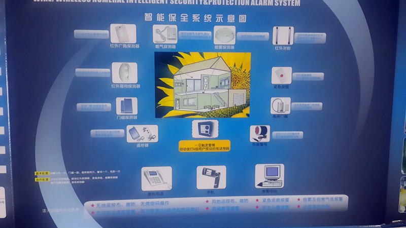 家用防盜報(bào)警器，智能安防報(bào)警系統(tǒng)，智能家居報(bào)警系統(tǒng)